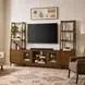 Veronica Walnut 2 Drawer Accent Cabinet