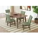 Veronica Walnut 71" Rectangular Dining Table
