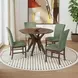 Veronica Walnut 45" Round Dining Table