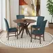 Veronica Walnut 45" Round Dining Table