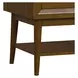 Veronica Walnut Rectangular End Table