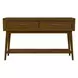 Veronica Walnut Occasional Table Set with Casters