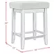 Veronica Walnut and Dark Gray Upholstered 3 Piece Kitchen Island Set with USB Charging