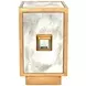 Savannah Gold Leaf 1 Door Side Table Cabinet
