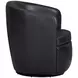 Sienna Vintage Onyx Leather Upholstered Swivel Club Chair