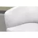 Barolo Snow Italian Leather Swivel Club Chair