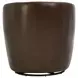 Barolo Vintage Brown Leather Swivel Club Chair
