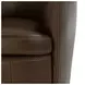 Barolo Vintage Brown Leather Swivel Club Chair