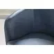 Barolo Vintage Navy Leather Swivel Club Chair