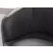 Barolo Vintage Slate Leather Swivel Club Chair
