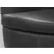 Barolo Vintage Slate Leather Swivel Club Chair