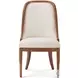 Dorchester Marshmallow Performance Fabric Side Chair