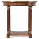 Stephen Church Light Etimoe and Gold Oval Paulette II Occasional Table Set
