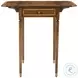 Sloane Edwardian Brown 28" Rectangular Folding Table