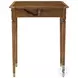 Sloane Edwardian Brown 28" Rectangular Folding Table
