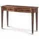 Stephen Church Light Etimoe and Gold Oval Paulette II Occasional Table Set