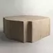 Ziya Light Blonde Free Form Cocktail Table
