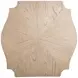 Ziya Light Blonde Free Form Cocktail Table