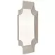 Farris White Arched Wall Mirror