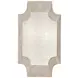 Farris White Arched Wall Mirror