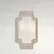 Farris White Arched Wall Mirror