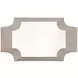 Farris White Arched Wall Mirror