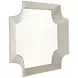 Farris White Arched Wall Mirror