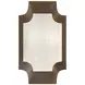Farris Gilded Gold Arched Accent Mirror