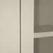 Newington Cerused Natural 2 Glass Door Bookcase