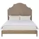 Princeton Cerused Natural King Panel Bed