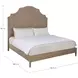 Princeton Cerused Natural King Panel Bed