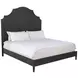 Princeton Cerused Forest Black King Panel Bed