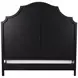 Princeton Cerused Forest Black King Panel Bed