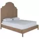 Princeton Cerused Natural Queen Panel Bed