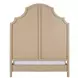 Princeton Cerused Natural Queen Panel Bed