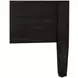 Princeton Cerused Forest Black Queen Panel Bed