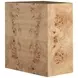 Alistair Maple Burl Rectangular Side Table