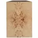 Alistair Maple Burl Rectangular Side Table