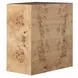 Alistair Maple Burl Rectangular Side Table