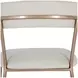 Matlock White Upholstered Bar Stool