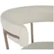 Matlock White Upholstered Bar Stool