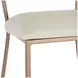 Matlock White Upholstered Counter Height Stool