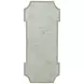 Hilda Light Washed Free Form Wall Mirror