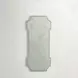 Hilda Light Washed Free Form Wall Mirror