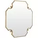 Monet Antique Brass Octagonal Large Accent Mirror