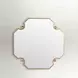 Monet Antique Brass Octagonal Large Accent Mirror
