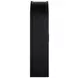 Elsa Brushed Black and Blonde Natural 2 Glass Door Display Cabinet