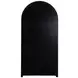 Elsa Brushed Black and Blonde Natural 2 Glass Door Display Cabinet