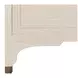 Alexandra Cerused White King Panel Bed
