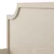 Alexandra Cerused White Queen Panel Bed